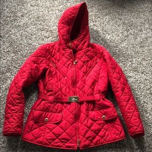 Lauren by Ralph Lauren hooded quilted jacket